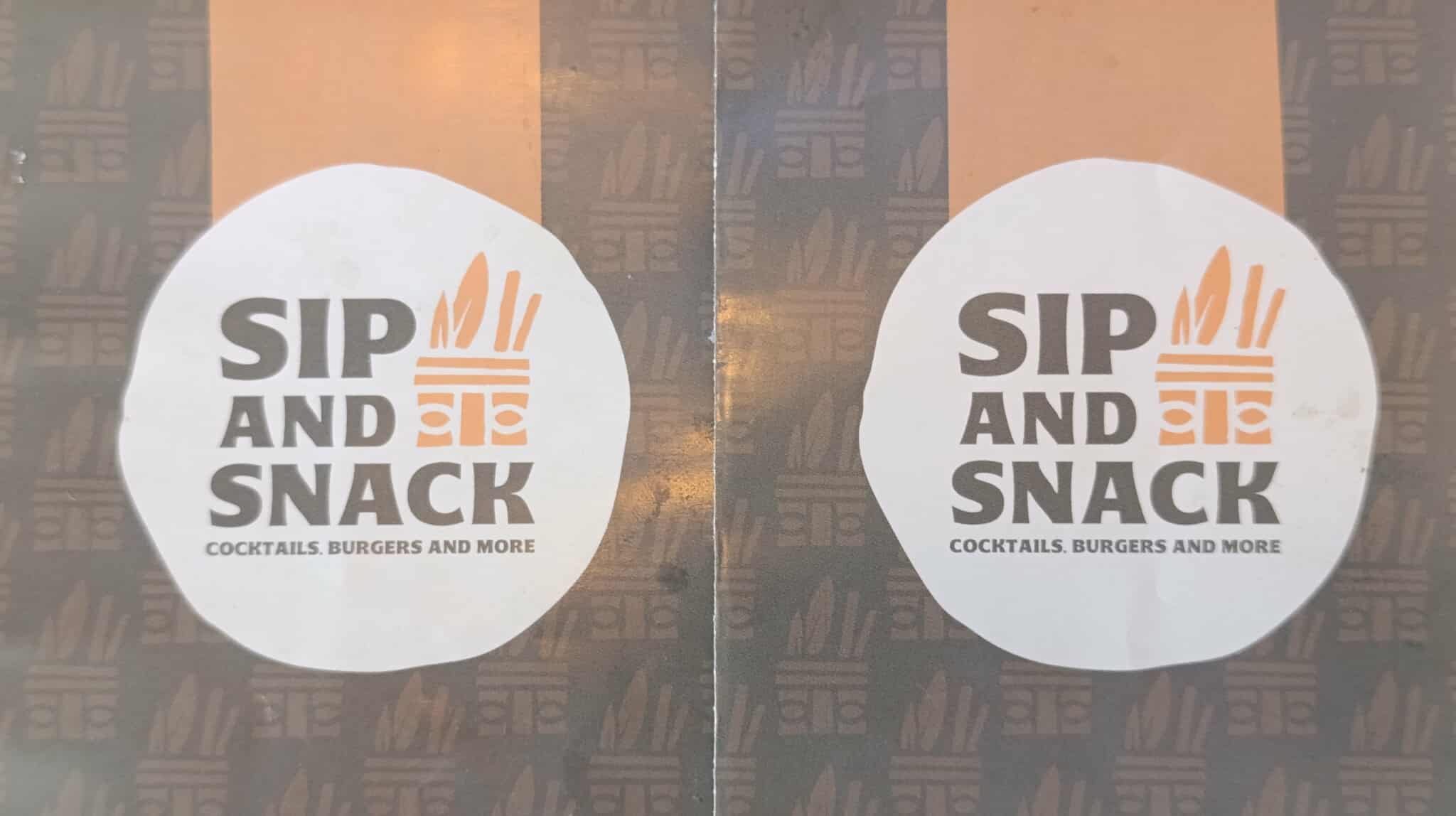 SIP AND SNACK